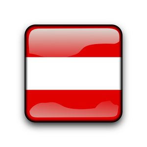 Österreich Flagge button