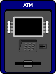 ATM wektor illustratiion