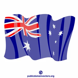 Australisk nationell flagga