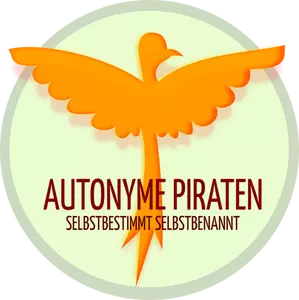 Autonymer Piraten Zeichen in Deutsch