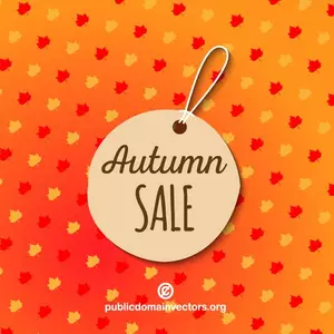 Priorità bassa di vendita di autunno