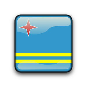Aruba vector vlag