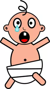 Image of a crying baby
