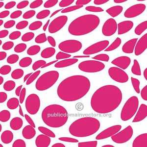 Puntini rosa vector sfondo