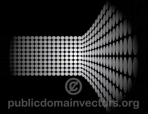 Black modern geometrical abstract background