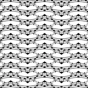 Musical notes pattern