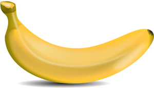 Eetbare geel fruit glinsterende clip art