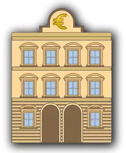 Bank Gebäude Abbildung