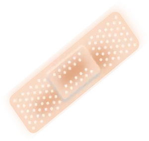Beige bandage vector image
