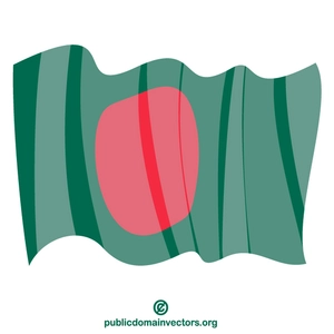 Bangladeshiska flaggan