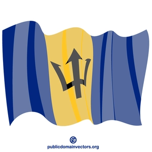 Barbadoksen lippu