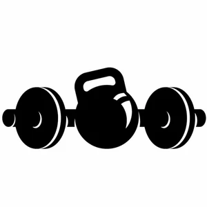 Barbell and weights
