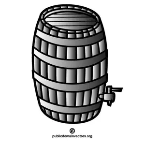 Barrel vector graphics