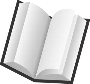 Tilted open book icon