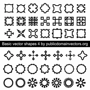 Basic vector shapes 4
