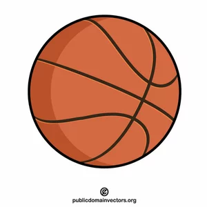 Graphiques vectoriels de basket-ball clip art