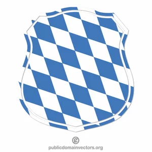 Bavarian flag crest