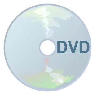 גרפיקה וקטורית של סמל ה-DVD