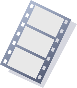 Video pásku ikony Vektorové kliparty