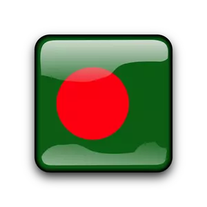 Botón de bandera de Bangladesh