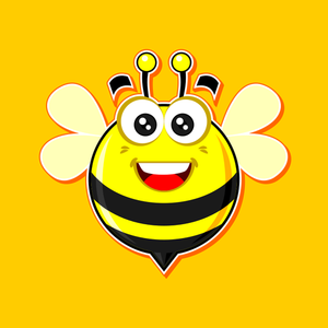 Smiling bee