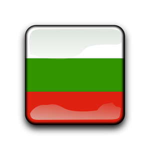 Botón de bandera de Bulgaria