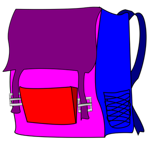 Imagen vectorial de mochila