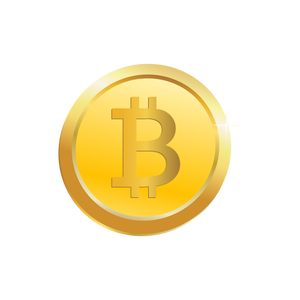 Bitcoin vector illustration