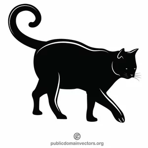Black cat clip art graphics