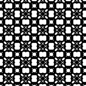 Black retro pattern