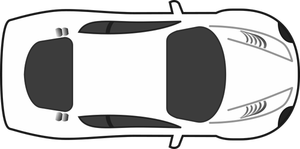 Racing bil