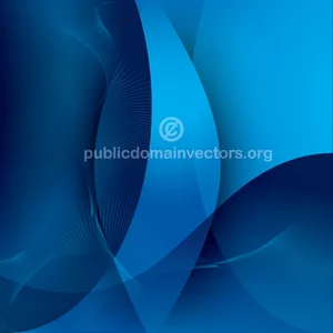 Blue abstract vector