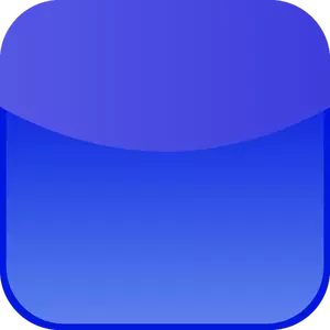 Blauwe pictogram vectorillustratie