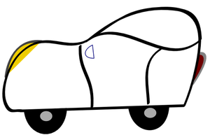 Illustratie van voertuig pictogram vector afbeelding