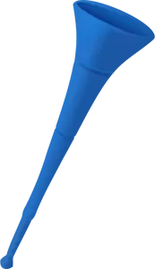 Vektor-Bild der modernen Plastik vuvuzela