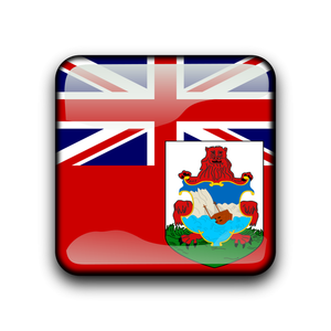 Botón de bandera de Bermudas
