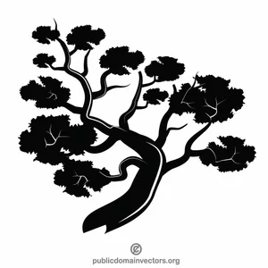 Bonsai tree clip art graphics