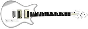 Guitar vector image