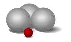 Vector image of sports balls