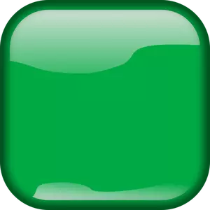 Tombol hijau geometris vektor gambar
