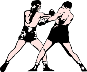 Boxers vector illustration