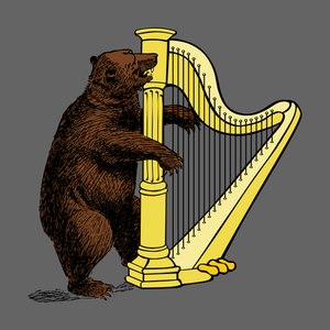 Beer en harp
