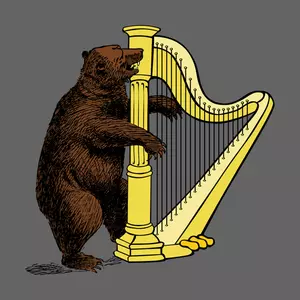 Urso e harpa