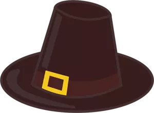 Brązowy kapelusz