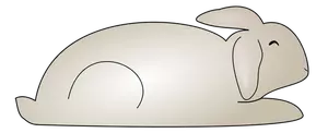 Grafica vectoriala de un iepuras