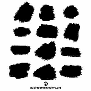 775 Free Clipart Paint Brush Strokes Public Domain Vectors