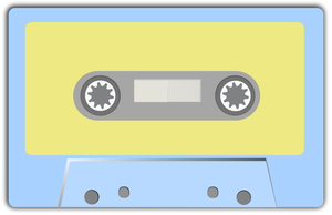 Vector of an audio tape