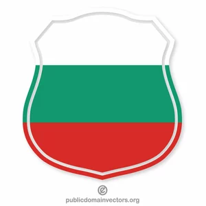 Escudo de armas de la bandera búlgara