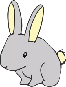 Easter rabbit vector image