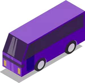 Fioletowy autobusem